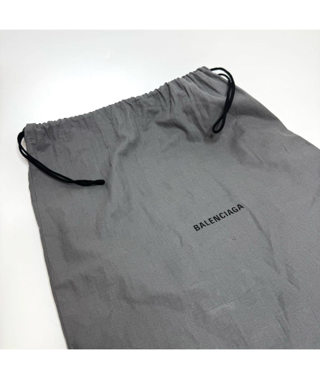 BALENCIAGA Черные текстильные высокие ботинки, фото 7