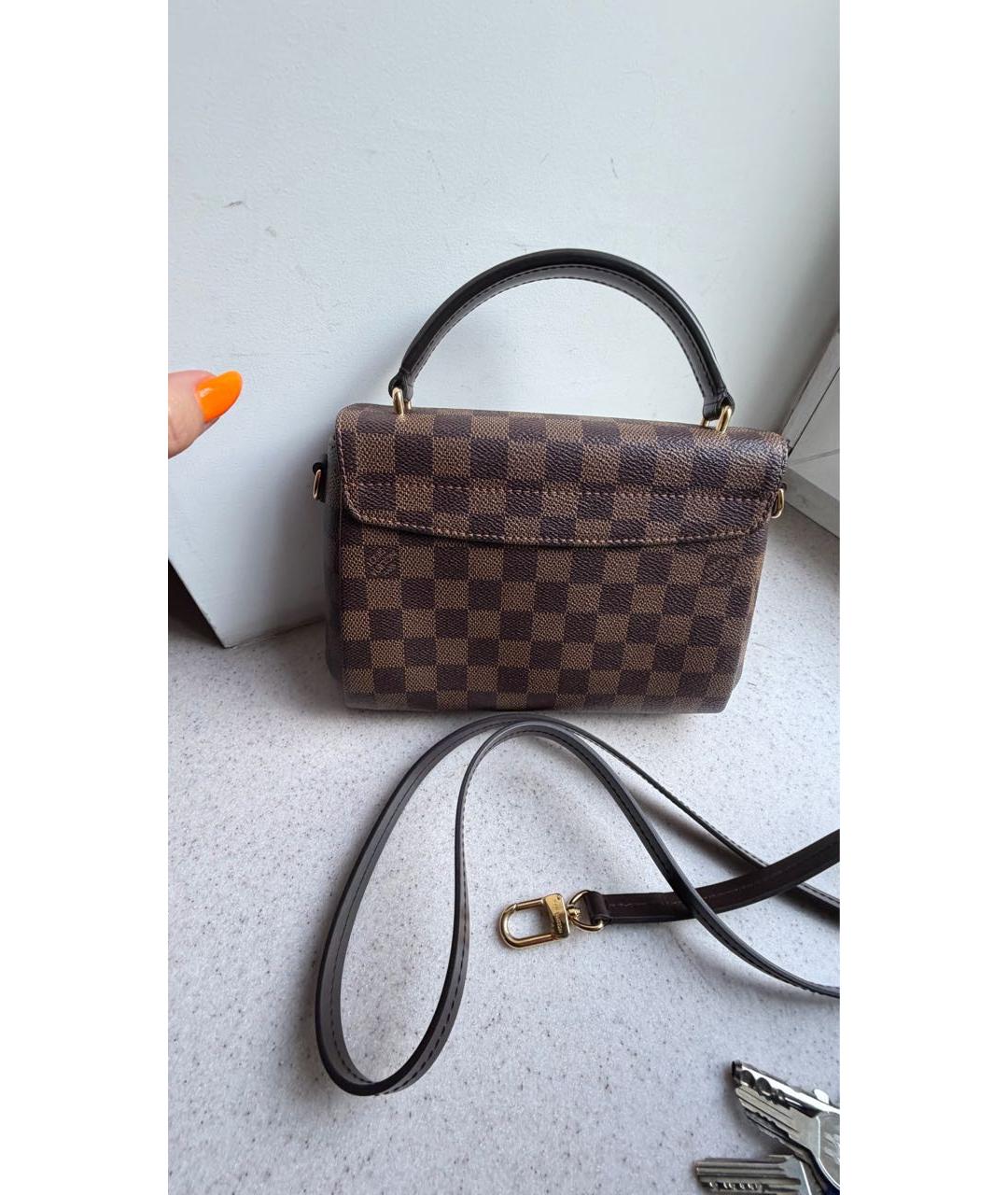 LOUIS VUITTON Коричневая сумка через плечо, фото 2