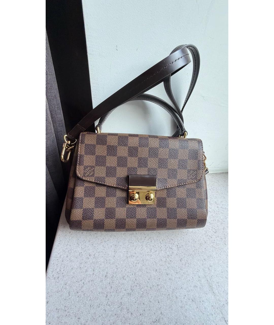 LOUIS VUITTON Коричневая сумка через плечо, фото 7