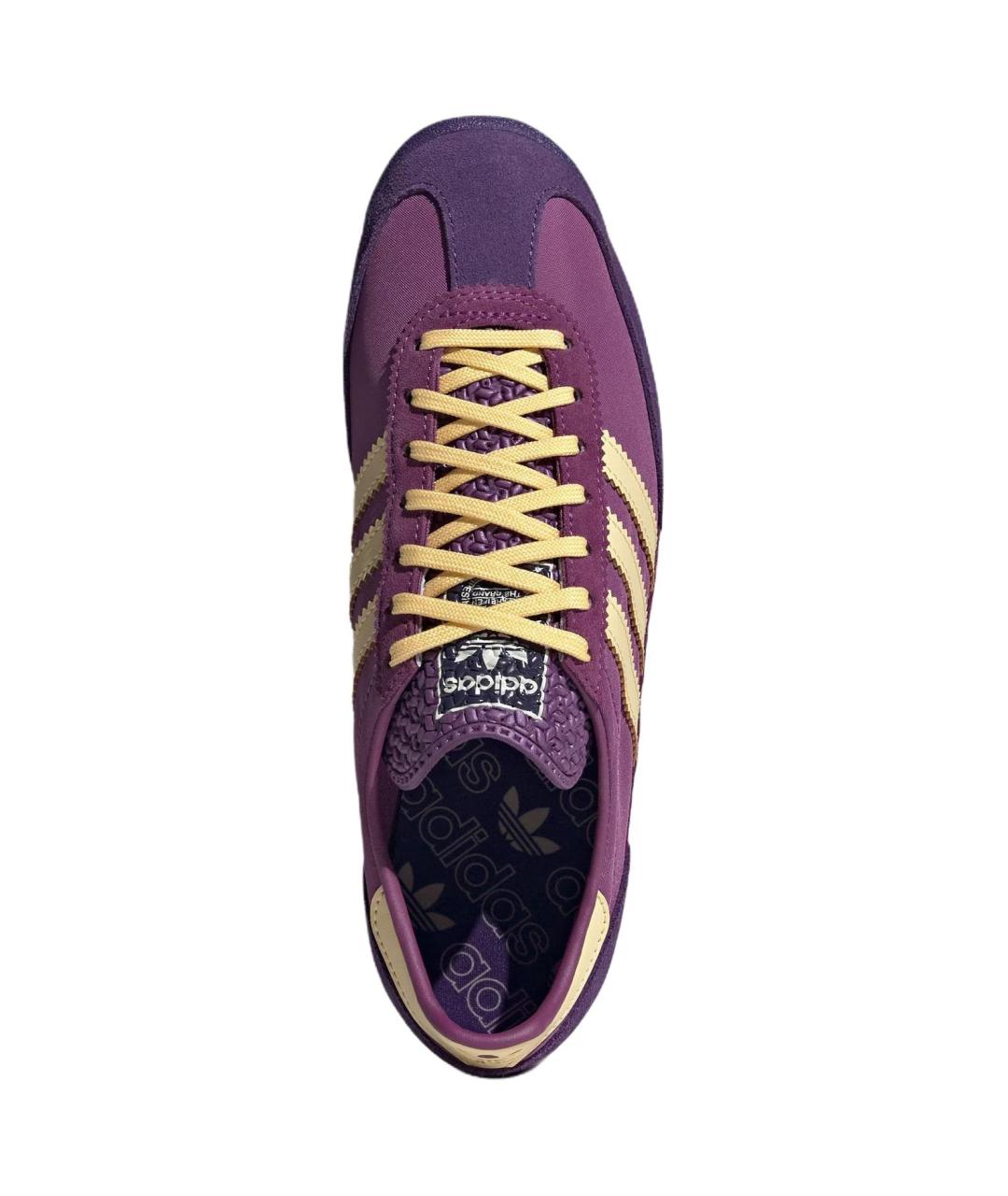 ADIDAS Фиолетовые кеды, фото 4