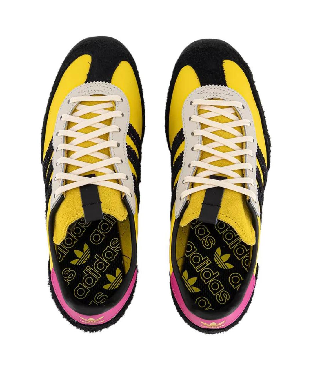 ADIDAS Желтые кеды, фото 3