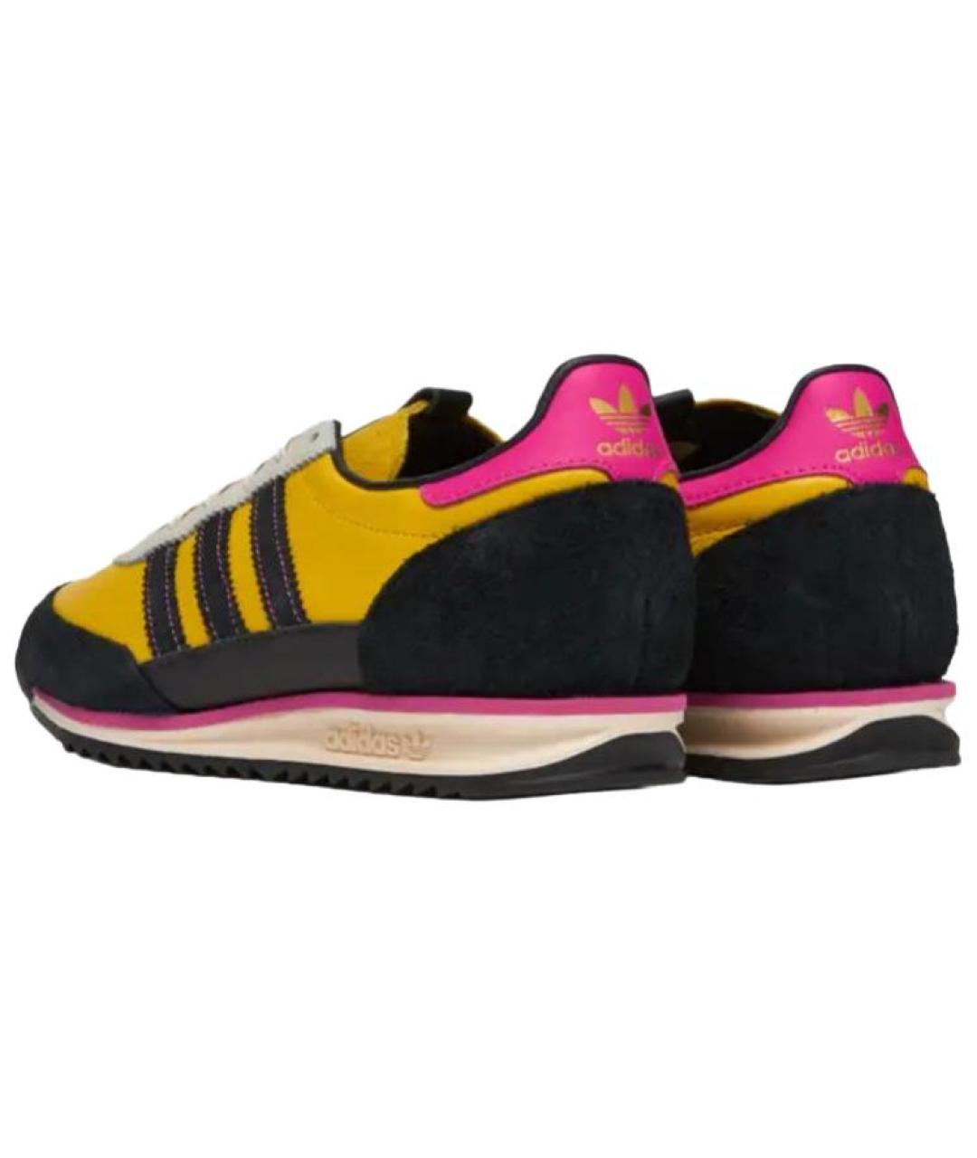 ADIDAS Желтые кеды, фото 4