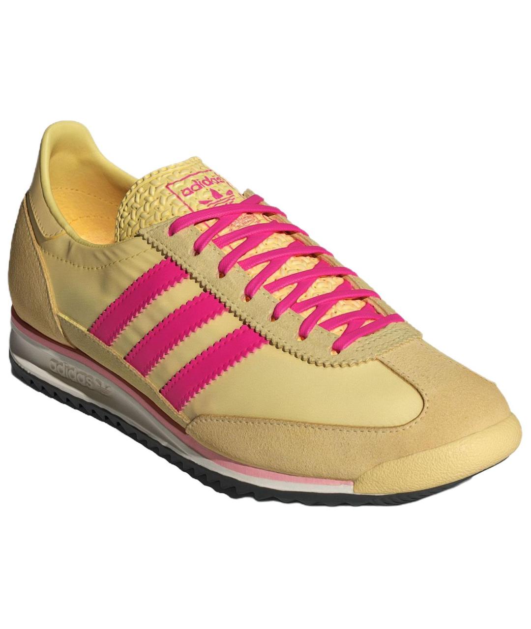 ADIDAS Желтые замшевые кеды, фото 3