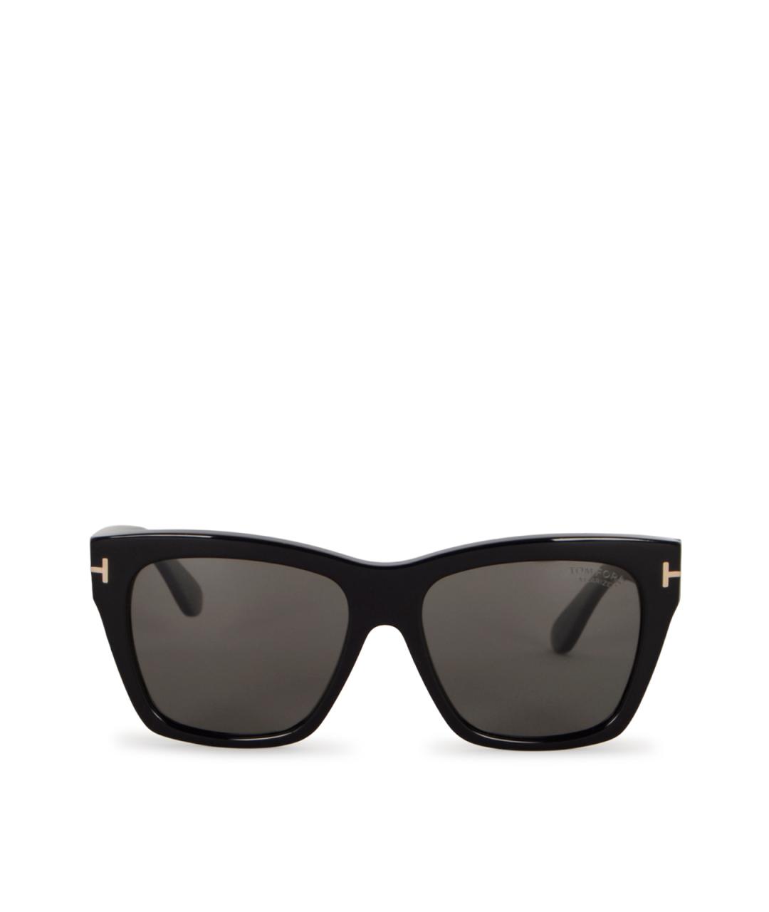 TOM FORD Черные солнцезащитные очки, фото 1