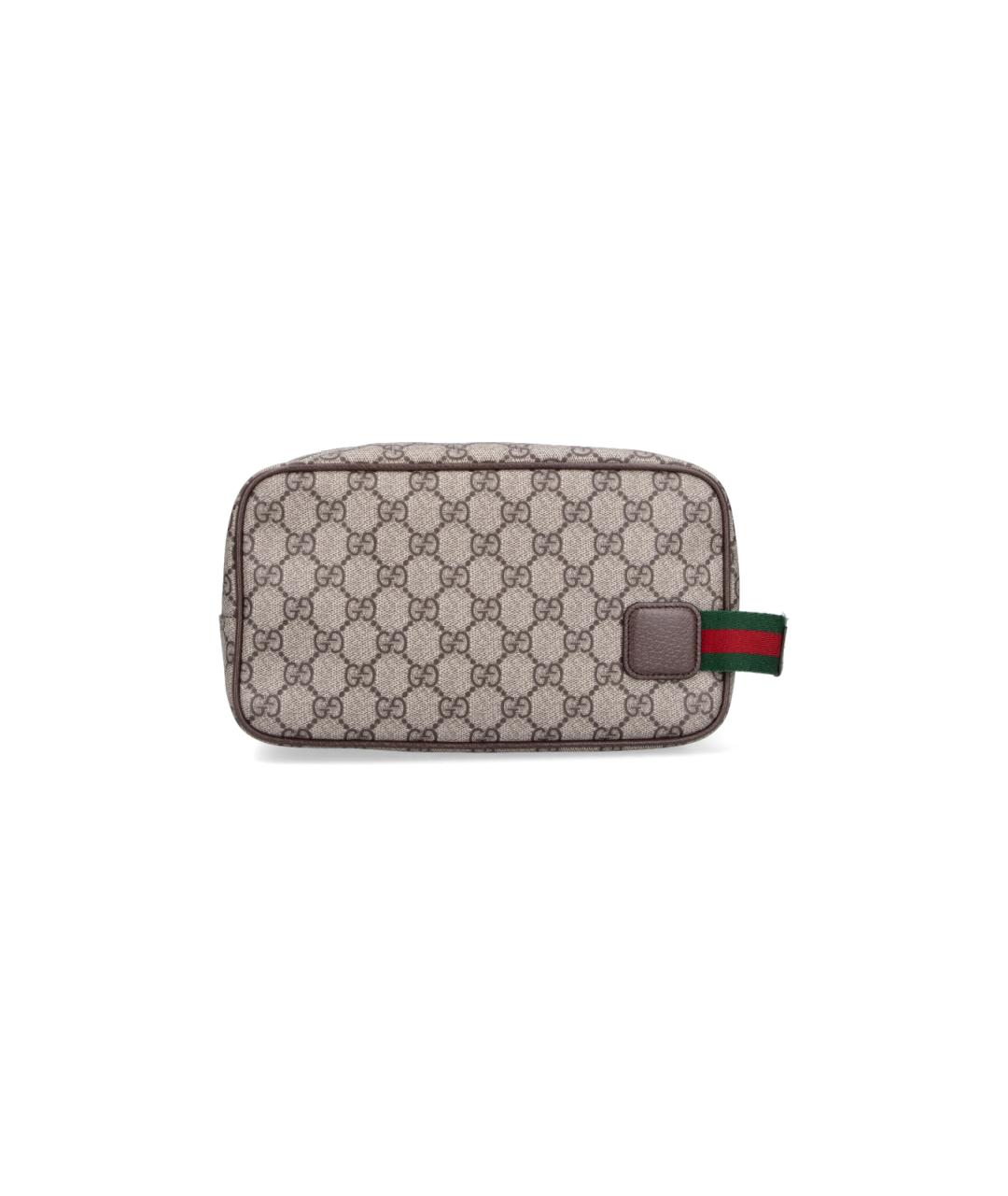 GUCCI Бежевая барсетка, фото 3