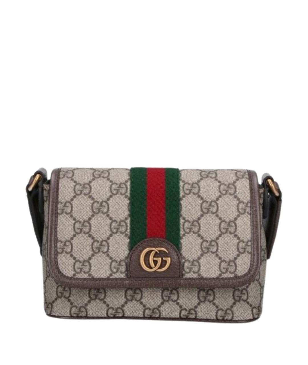 GUCCI Бежевая сумка на плечо, фото 1