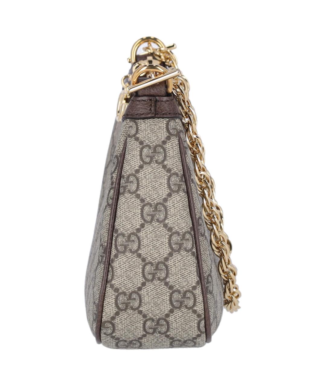 GUCCI Бежевая сумка через плечо, фото 5