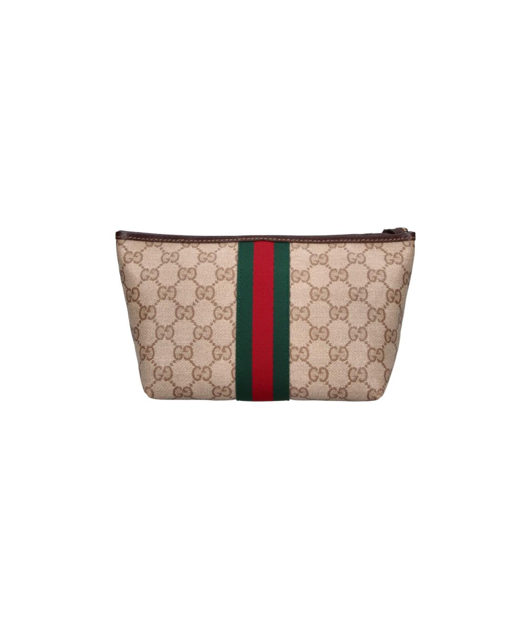 GUCCI Бежевая хлопковая сумка через плечо, фото 6