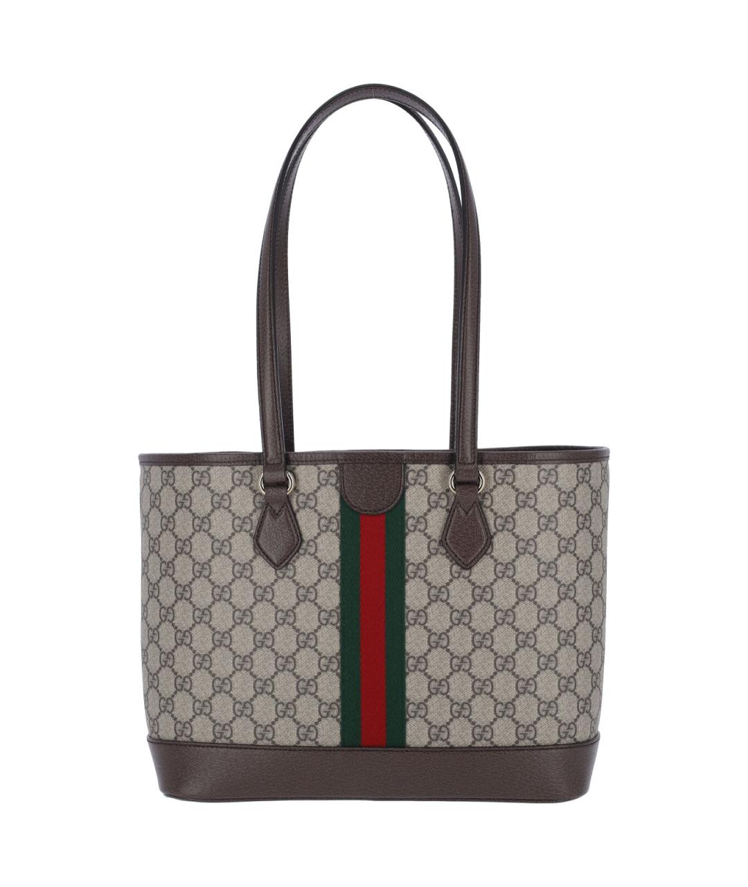 GUCCI Бежевая сумка тоут, фото 3