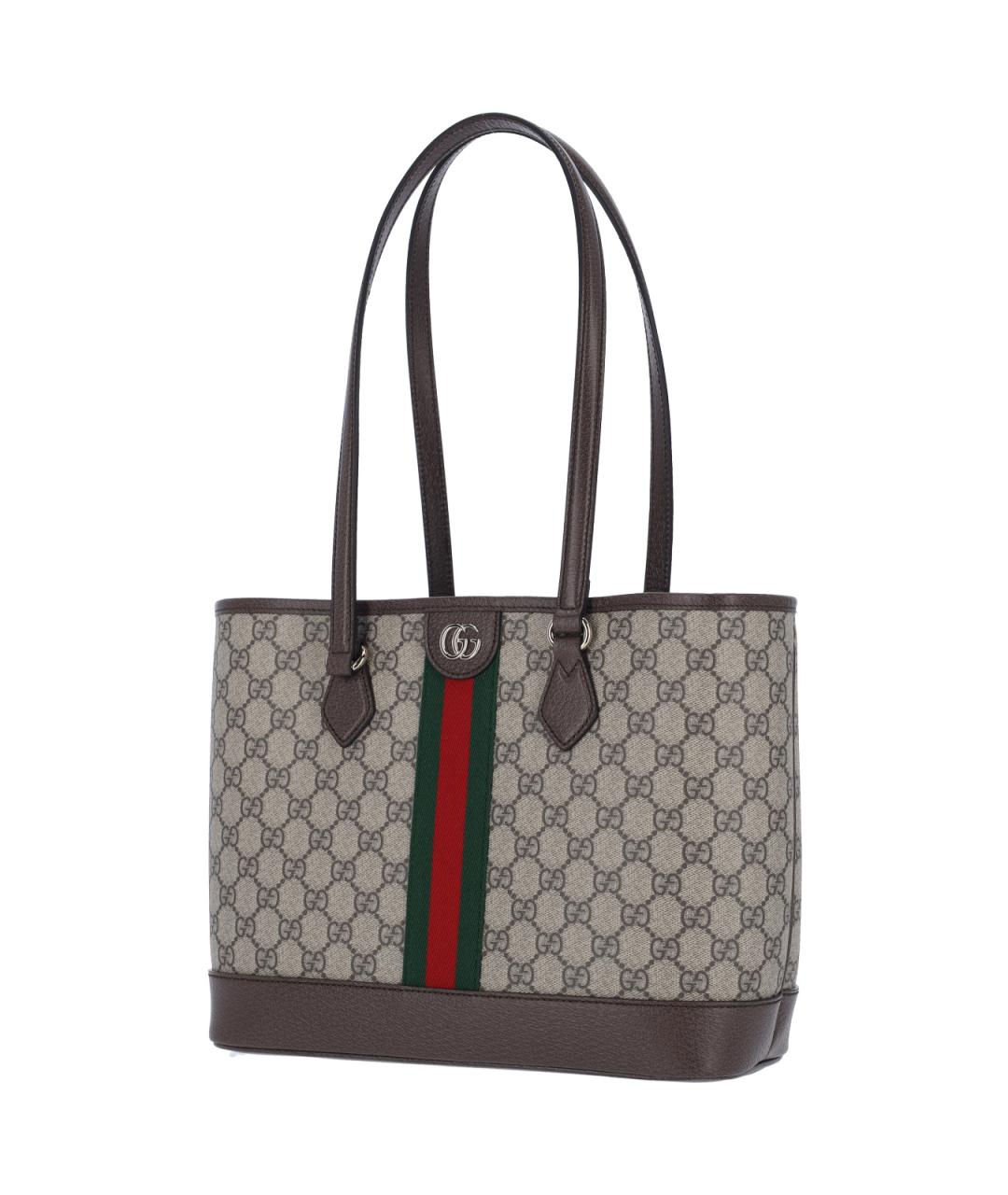 GUCCI Бежевая сумка тоут, фото 2