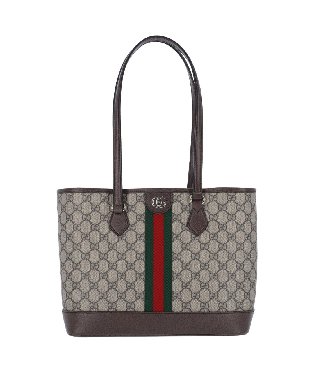 GUCCI Бежевая сумка тоут, фото 1