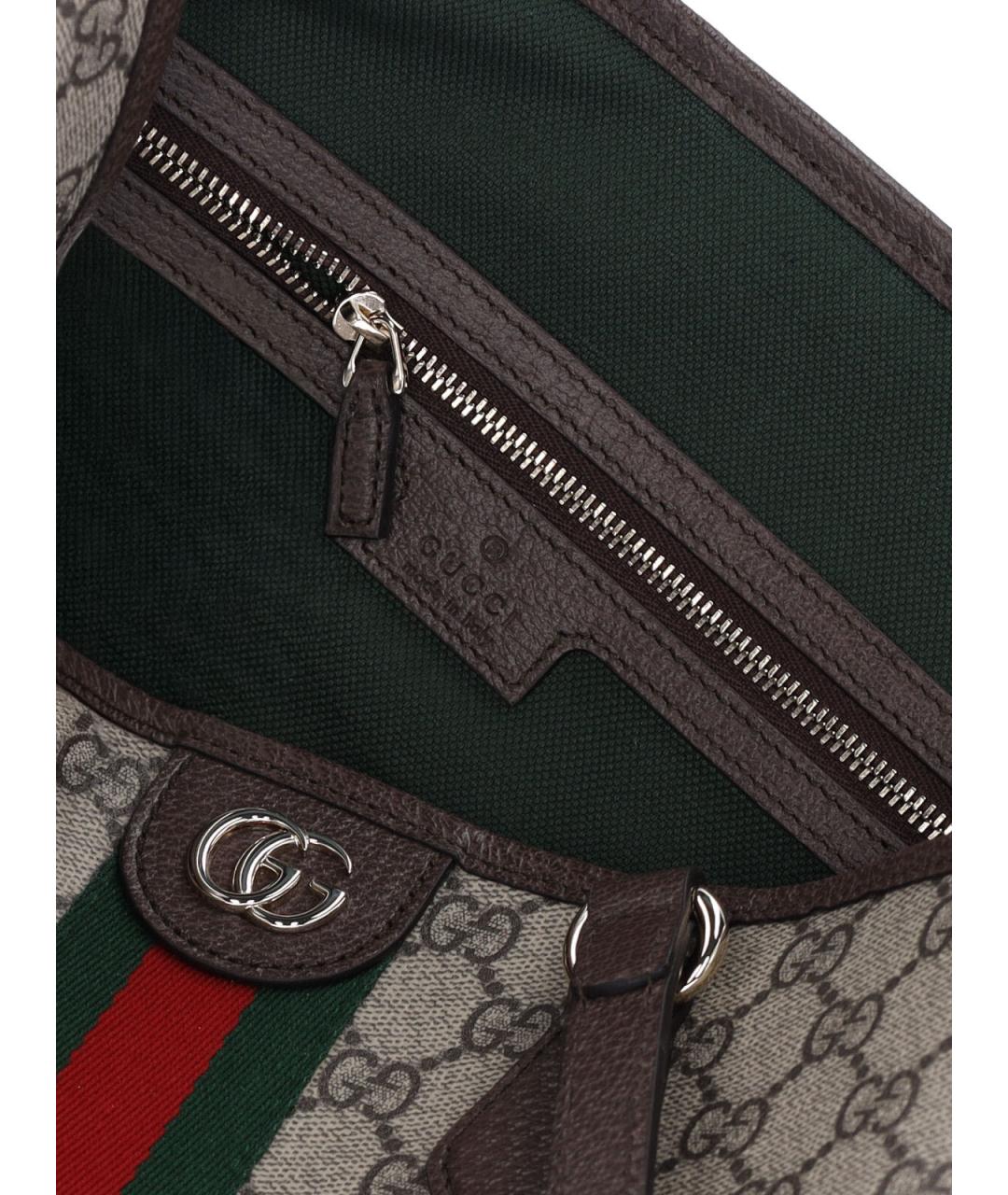 GUCCI Бежевая сумка тоут, фото 4