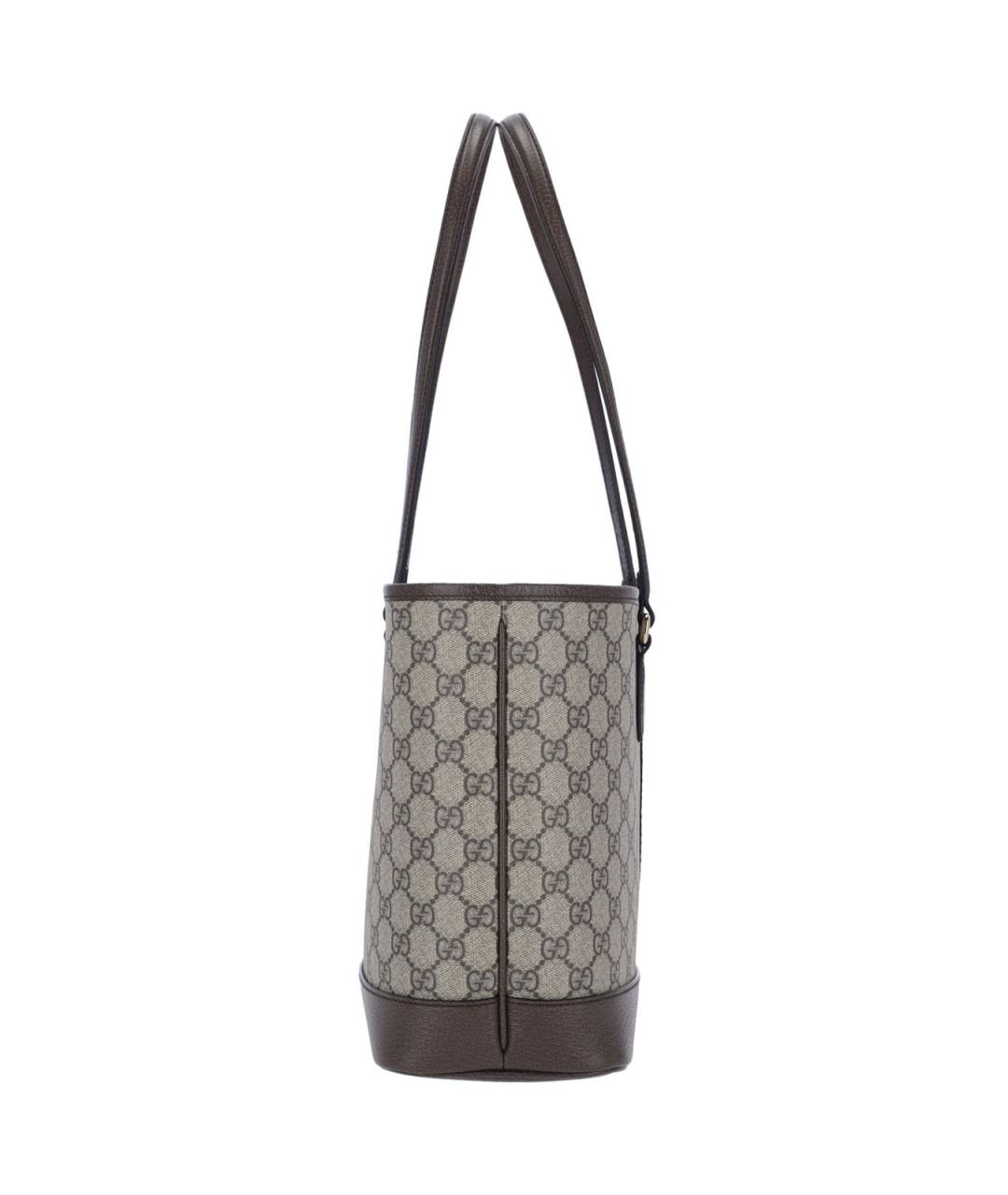 GUCCI Бежевая сумка тоут, фото 5