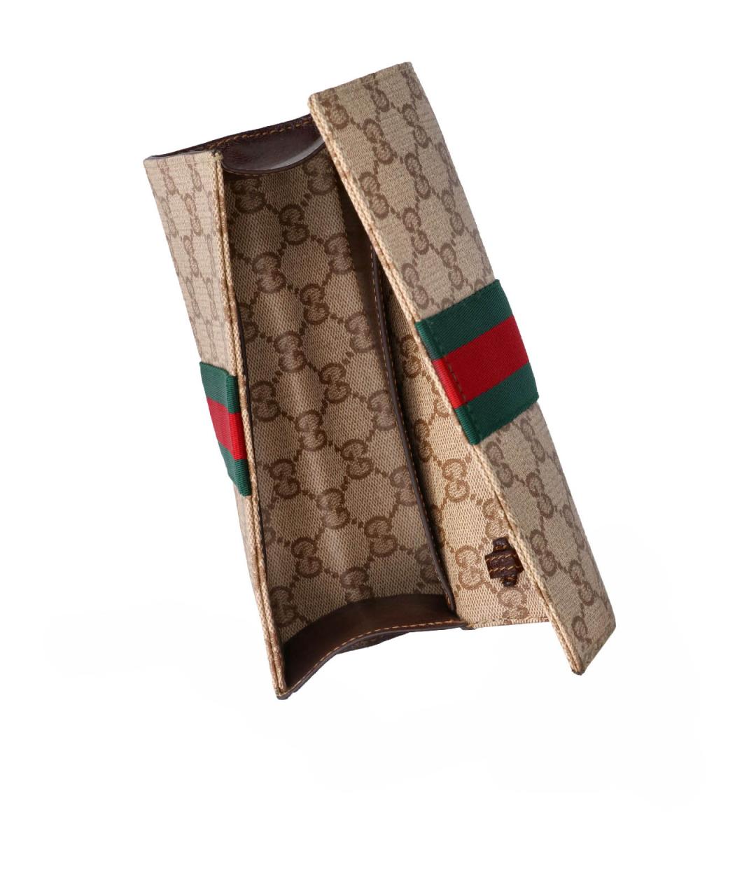 GUCCI Бежевая хлопковая сумка через плечо, фото 4