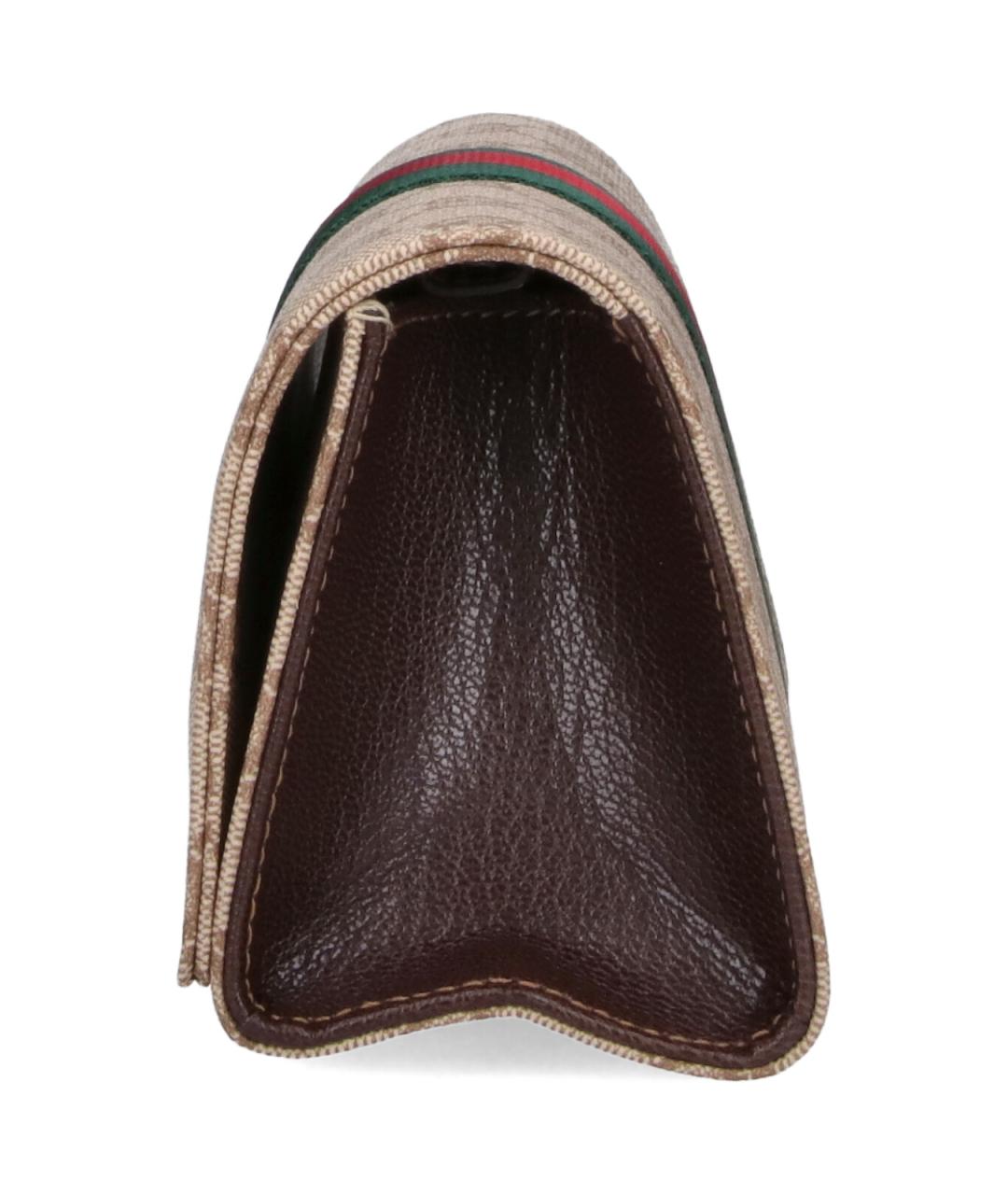 GUCCI Бежевая хлопковая сумка через плечо, фото 5