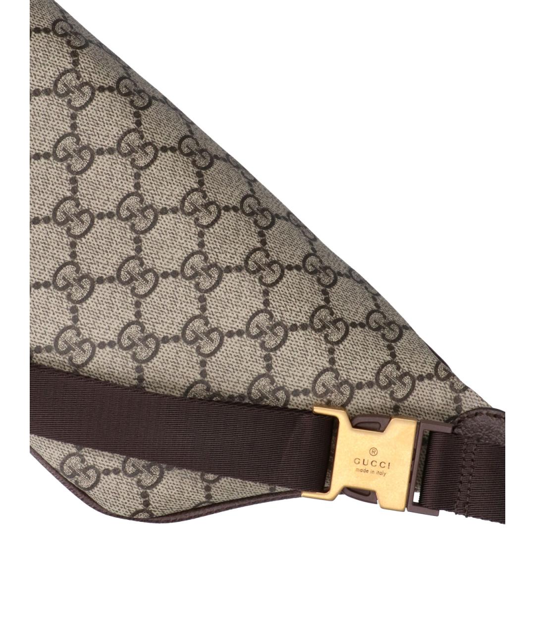 GUCCI Бежевая поясная сумка, фото 4