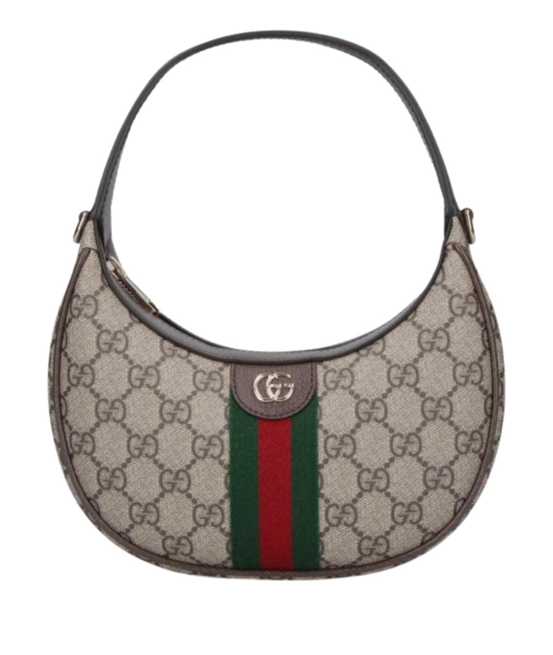 GUCCI Бежевая сумка через плечо, фото 1
