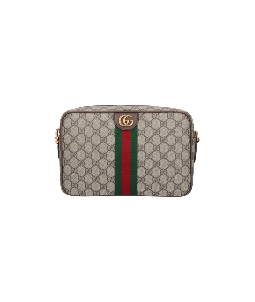 GUCCI Бежевая сумка на плечо, фото 6
