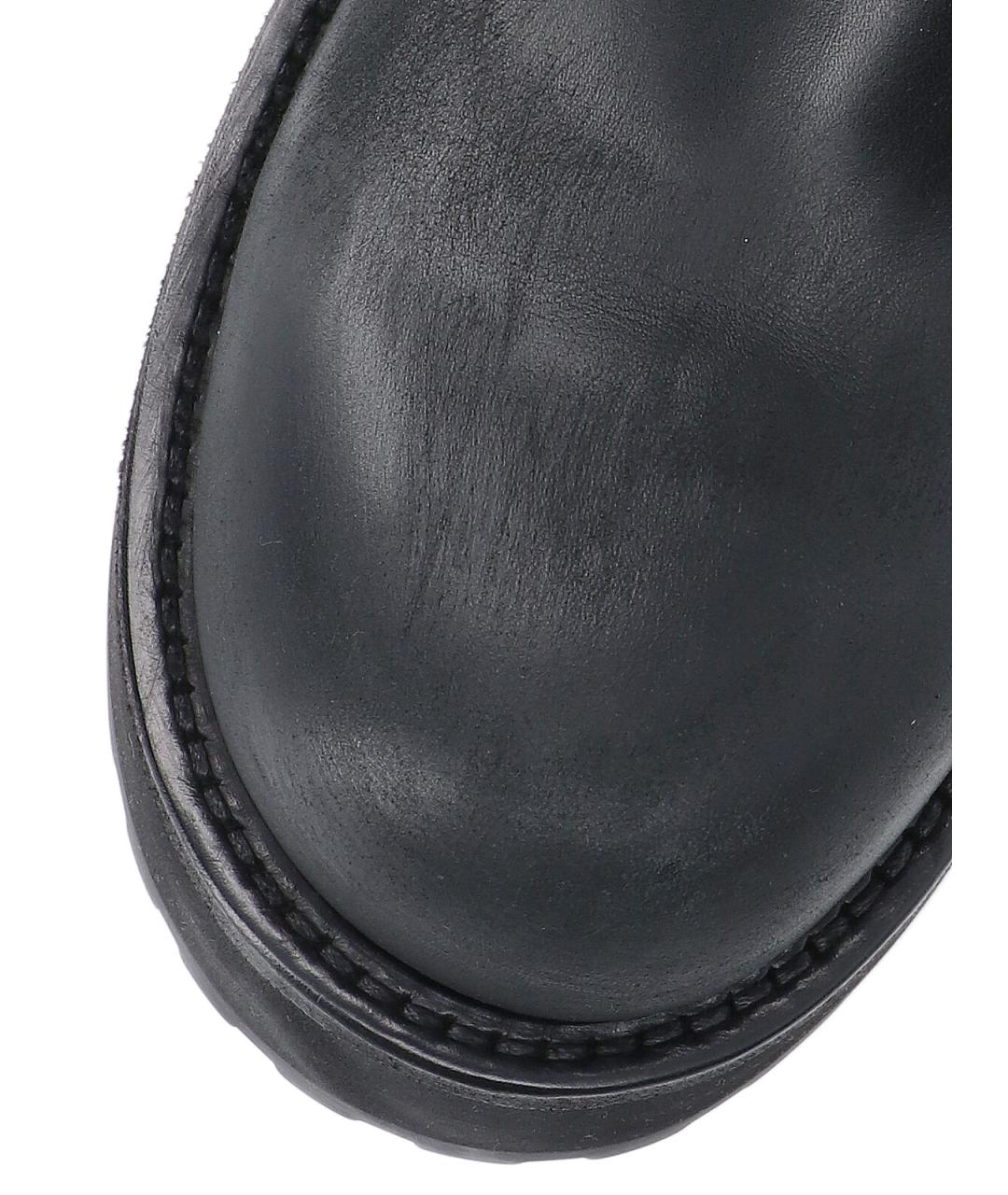 BALENCIAGA Черные кожаные сапоги, фото 5