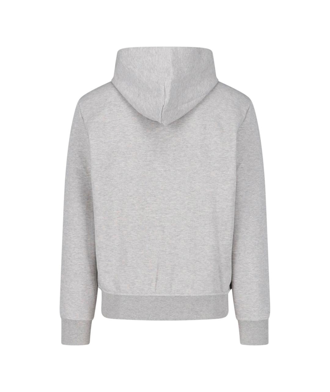 POLO RALPH LAUREN Серый хлопковый кардиган, фото 2