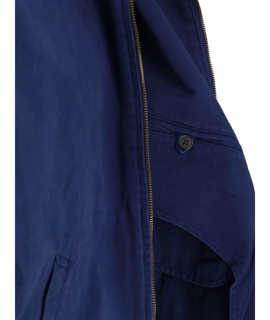 POLO RALPH LAUREN Синяя хлопковая куртка, фото 5