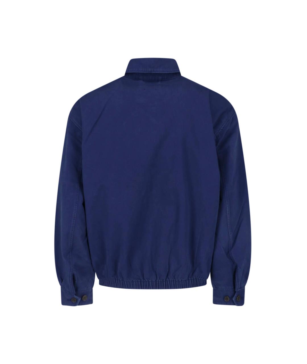 POLO RALPH LAUREN Синяя хлопковая куртка, фото 2