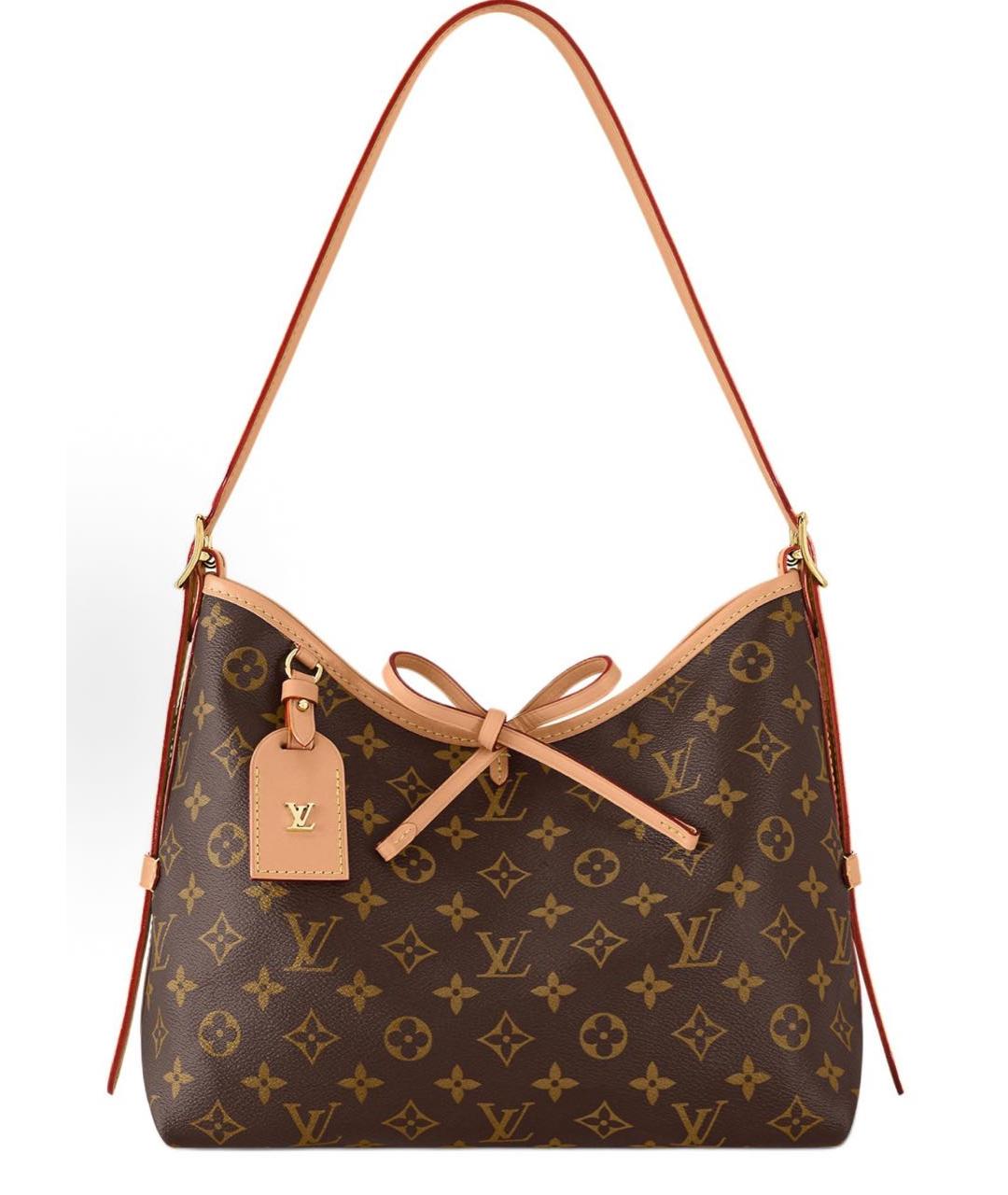 LOUIS VUITTON Коричневая сумка тоут, фото 1