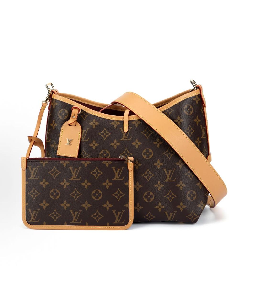 LOUIS VUITTON Коричневая сумка тоут, фото 2