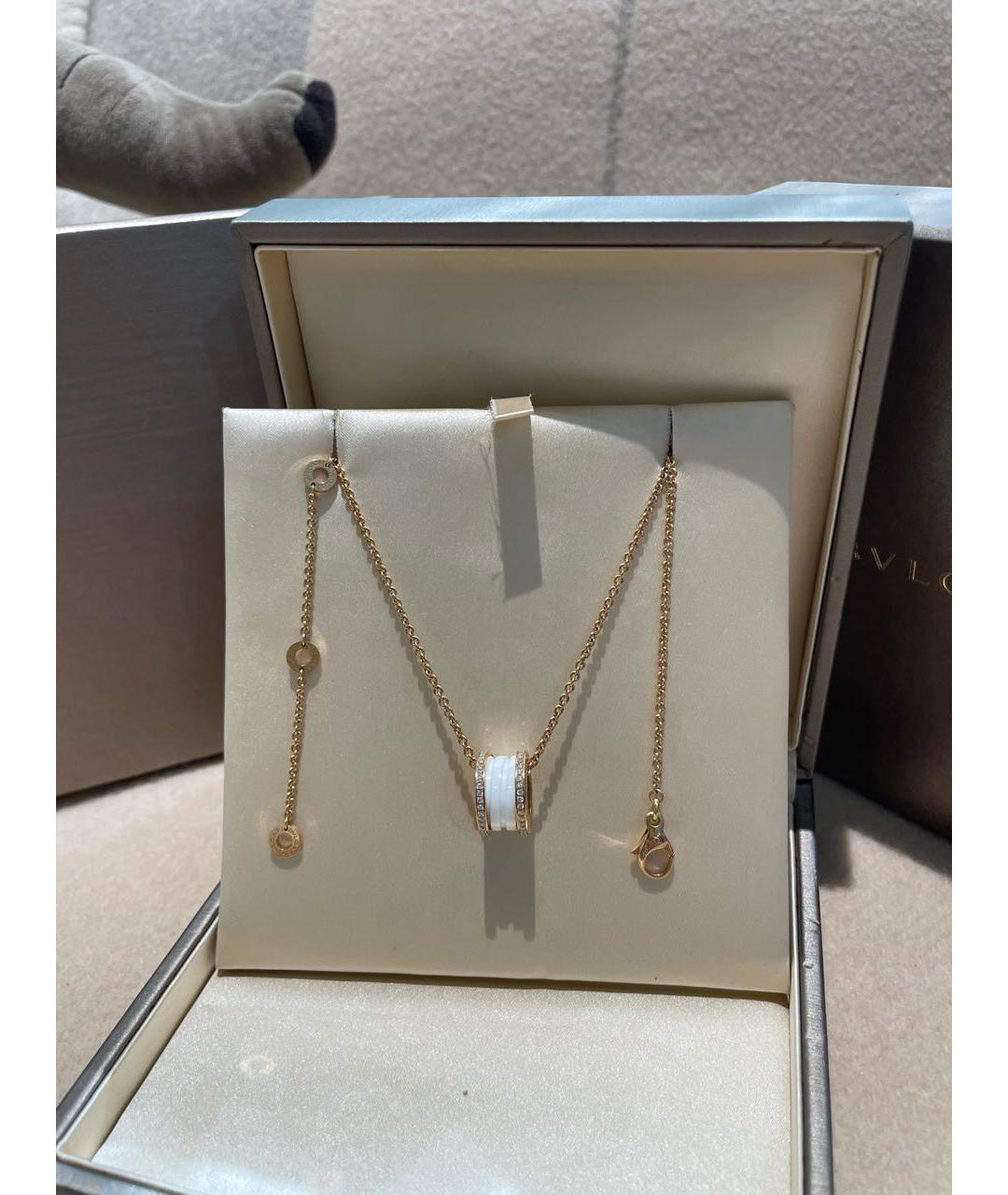 BVLGARI Золотое колье из розового золота, фото 2