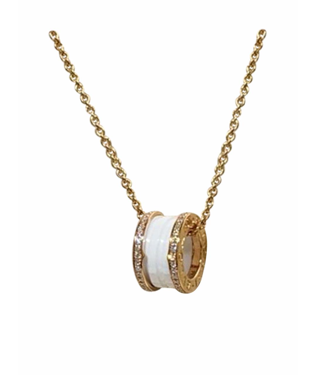 BVLGARI Золотое колье из розового золота, фото 1