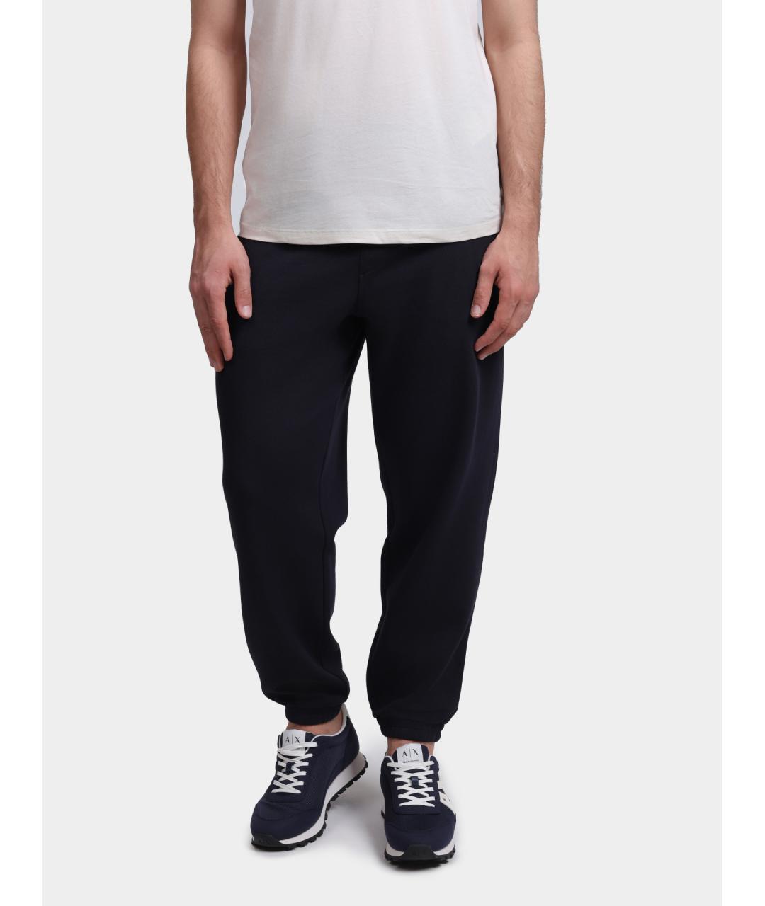 ARMANI EXCHANGE Темно-синие повседневные брюки, фото 6