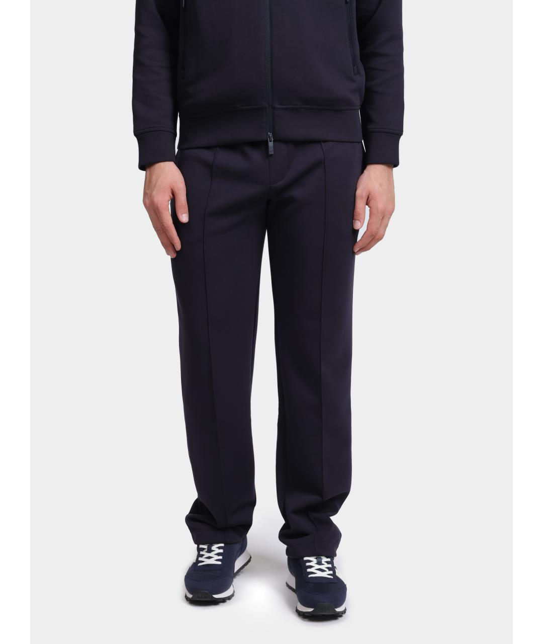 ARMANI EXCHANGE Темно-синие повседневные брюки, фото 6