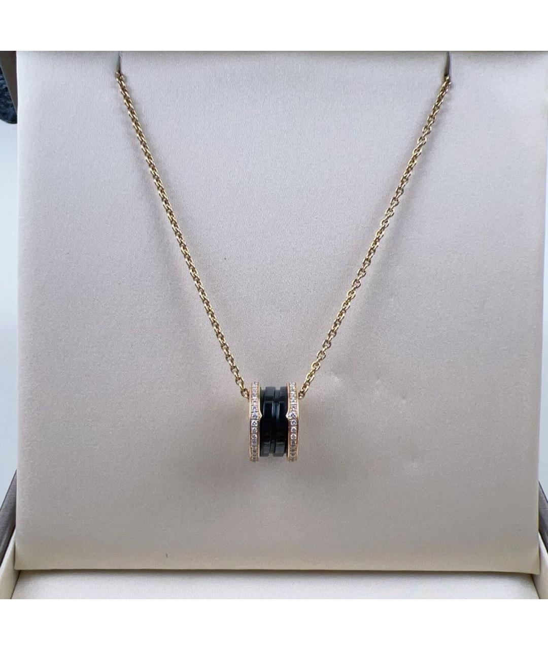 BVLGARI Золотое колье из розового золота, фото 3