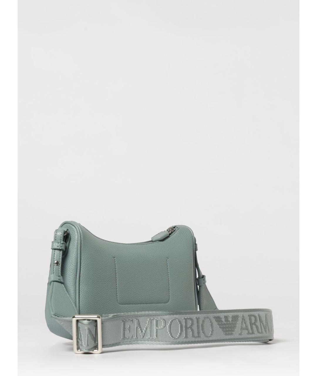 EMPORIO ARMANI Голубая сумка через плечо, фото 2