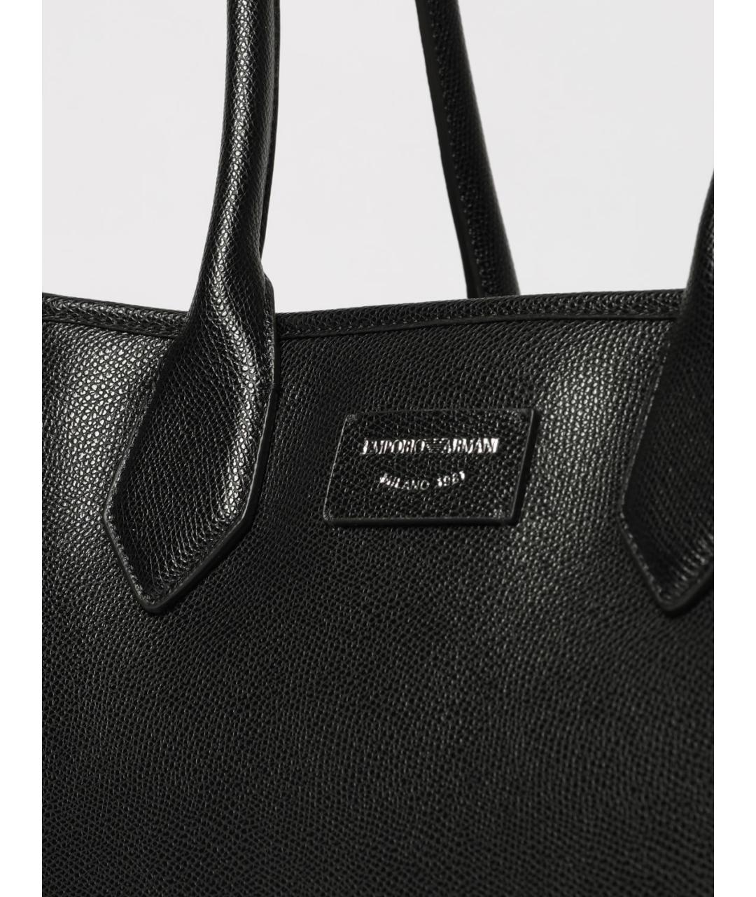 EMPORIO ARMANI Черная сумка через плечо, фото 3