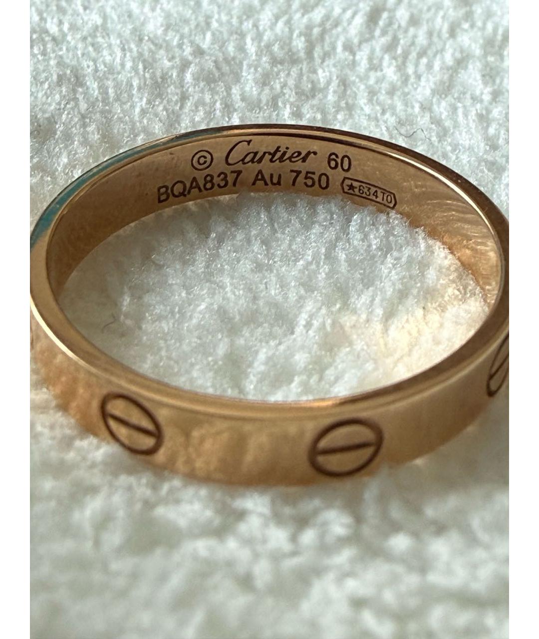 CARTIER Золотое кольцо из розового золота, фото 7