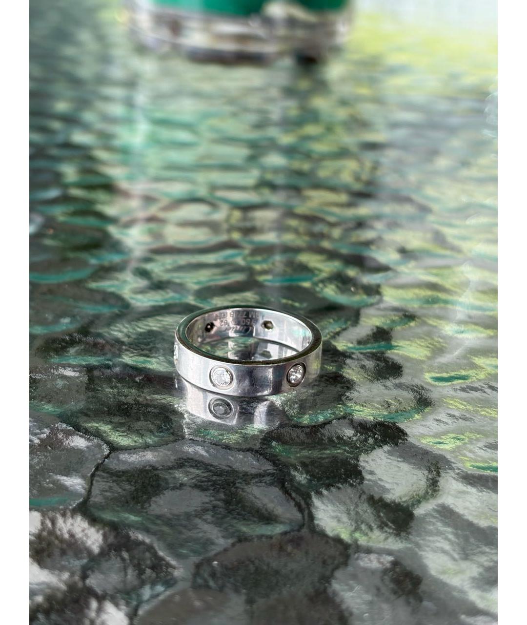 CARTIER Серебряное кольцо из белого золота, фото 5