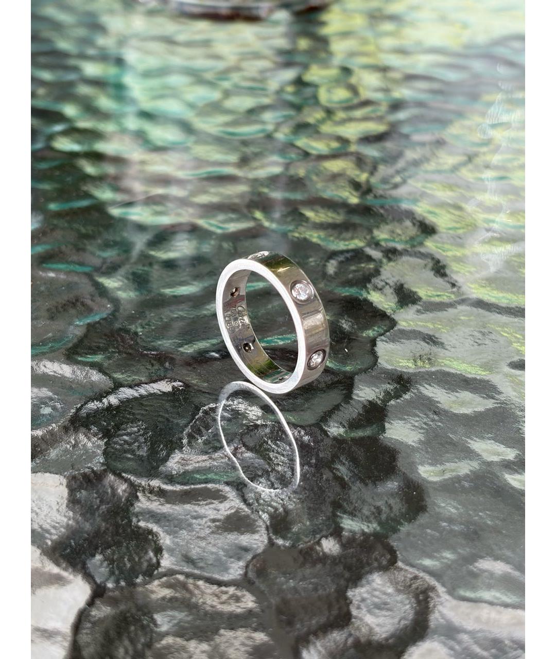 CARTIER Серебряное кольцо из белого золота, фото 4