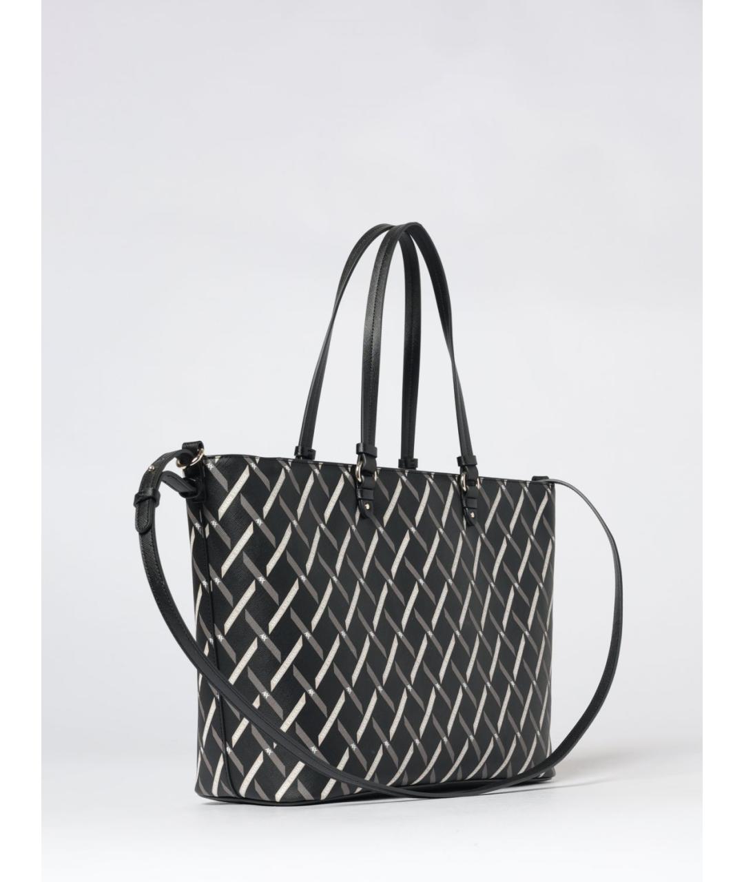 ARMANI EXCHANGE Черная синтетическая сумка тоут, фото 2