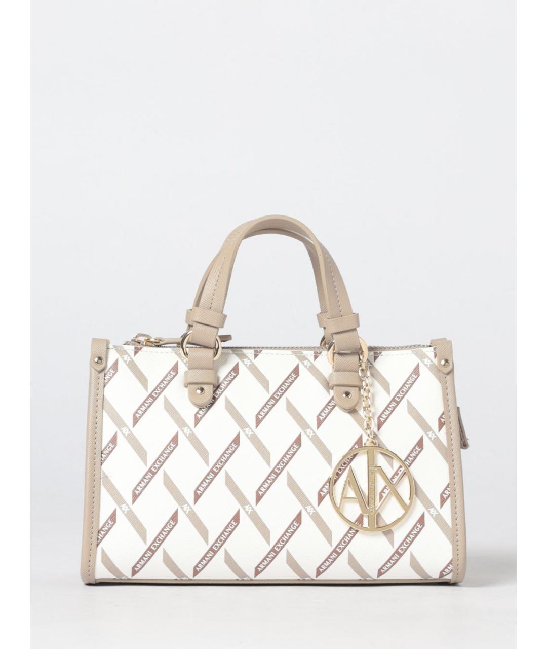 ARMANI EXCHANGE Белая сумка через плечо, фото 4