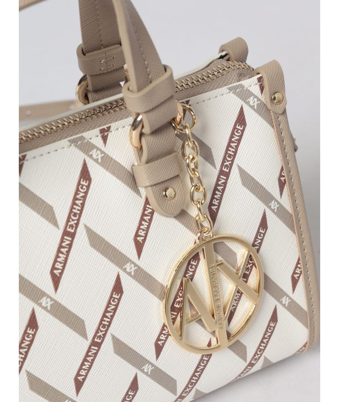 ARMANI EXCHANGE Белая сумка через плечо, фото 3