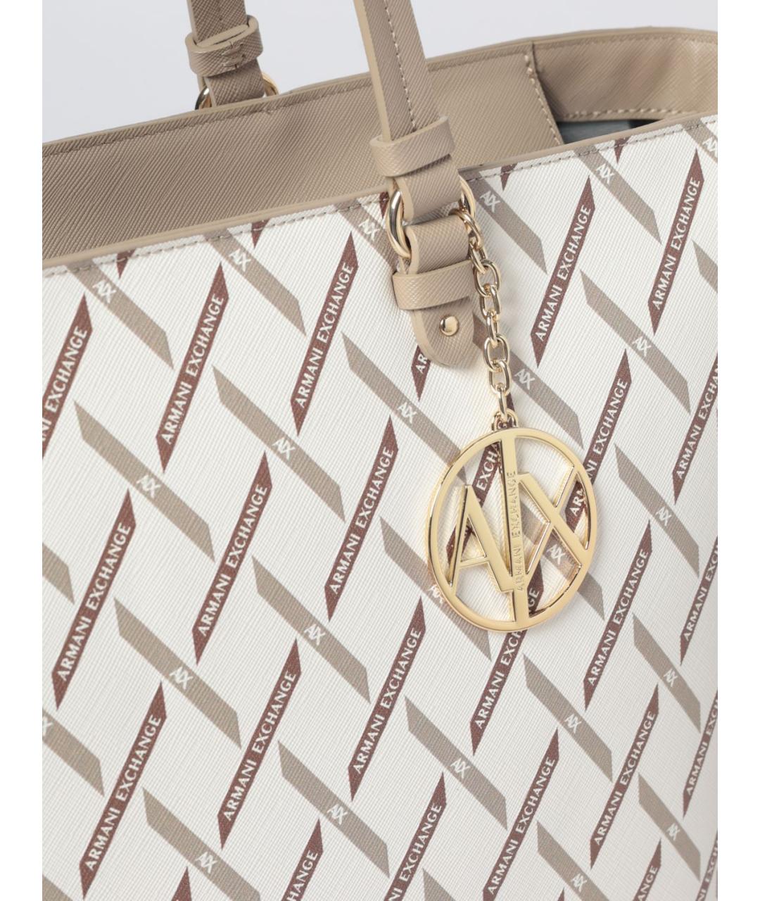 ARMANI EXCHANGE Белая сумка через плечо, фото 3