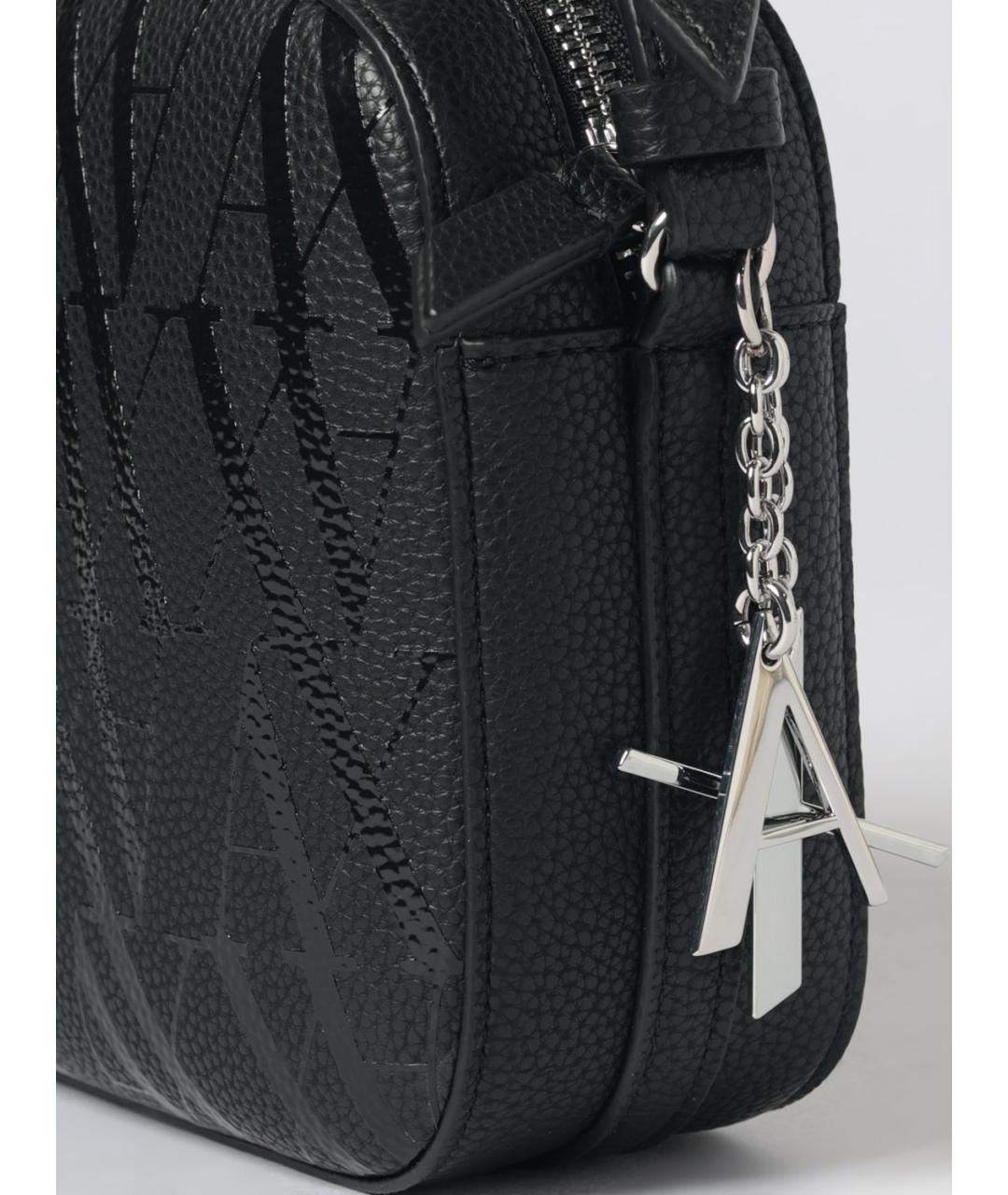 ARMANI EXCHANGE Черная сумка через плечо, фото 3