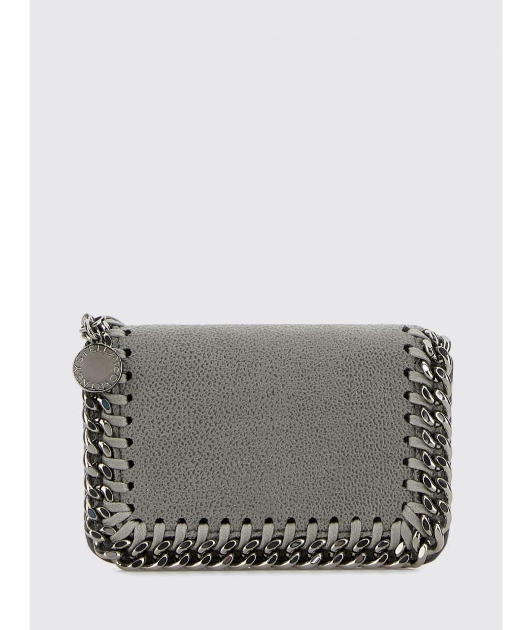 STELLA MCCARTNEY Серый кошелек из искусственной кожи, фото 1