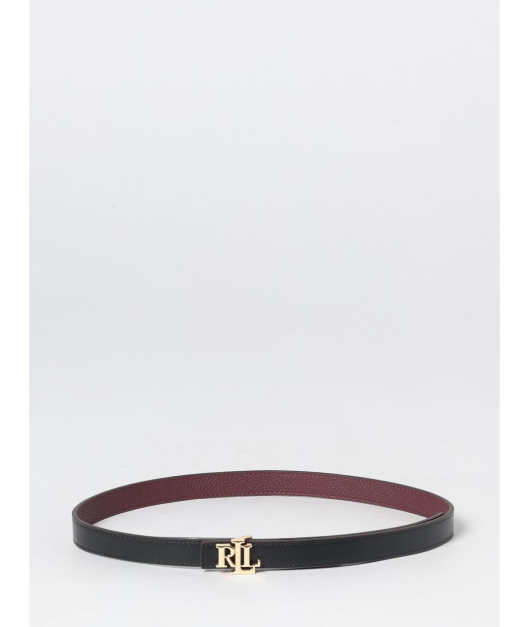 RALPH LAUREN Бордовый ремень, фото 2