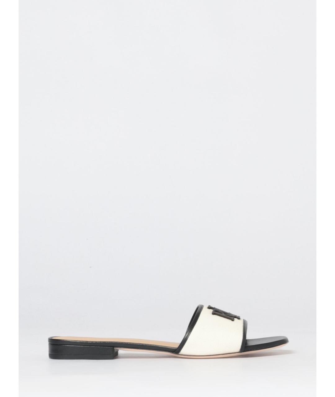 RALPH LAUREN Мульти шлепанцы, фото 4