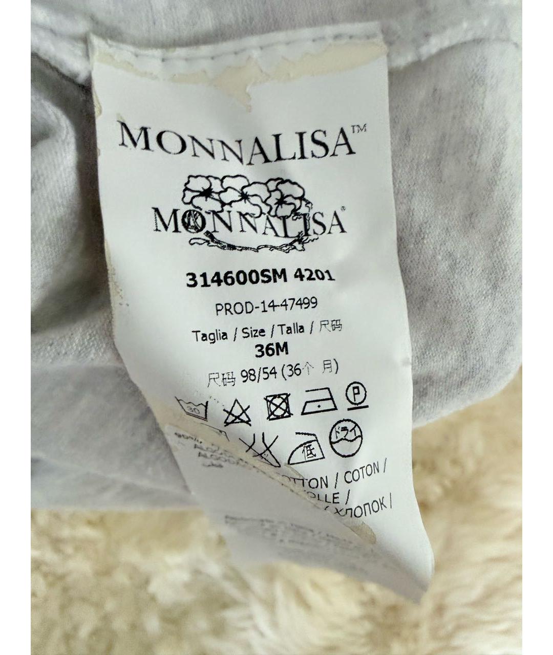 MONNALISA Мульти хлопковый футболка / топ, фото 5