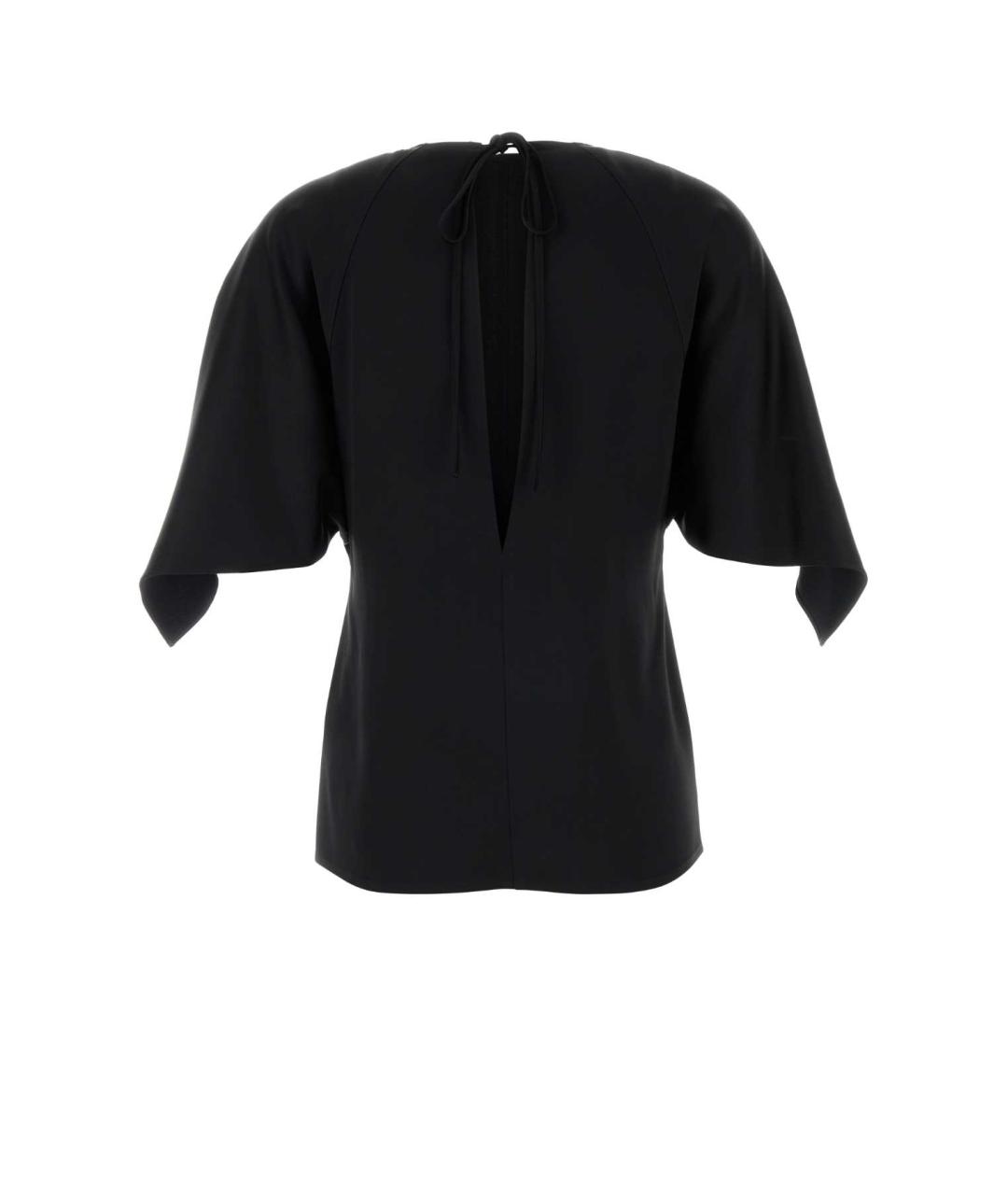 STELLA MCCARTNEY Черная вискозная футболка, фото 2