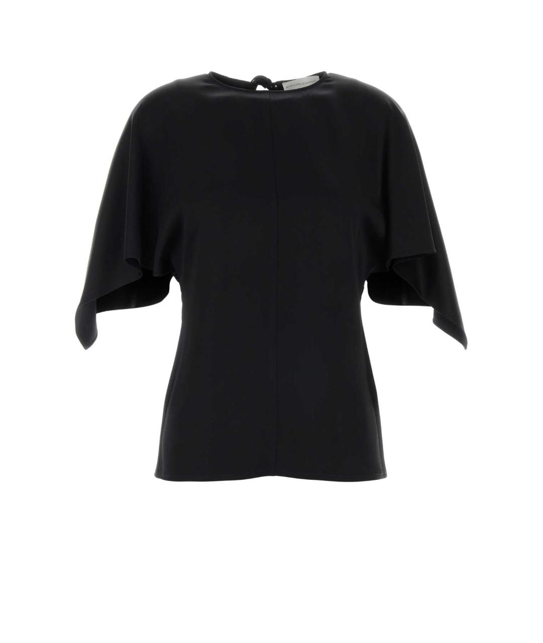 STELLA MCCARTNEY Черная вискозная футболка, фото 1