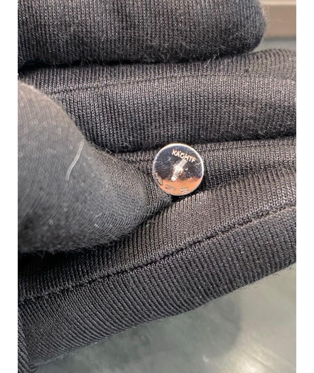 BVLGARI Серебряные серьги из белого золота, фото 6